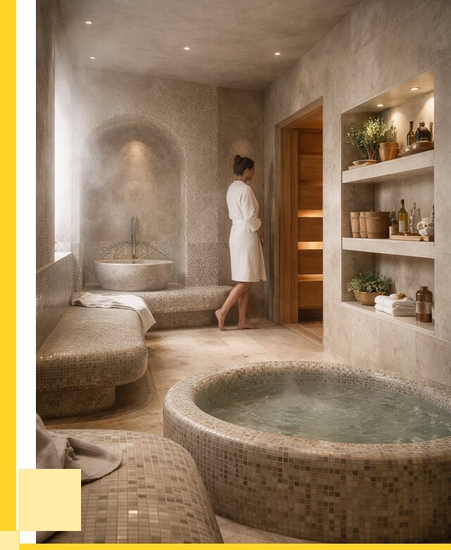 Строительство бани с хамамом в Ангарске от 770550 р. | ЭриданНгр