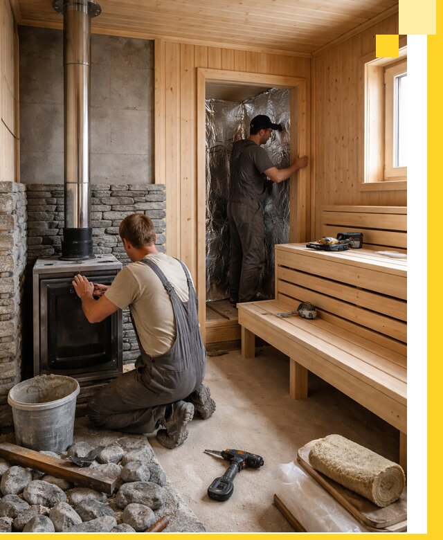 Строительство и изготовление бань под ключ в Ангарске