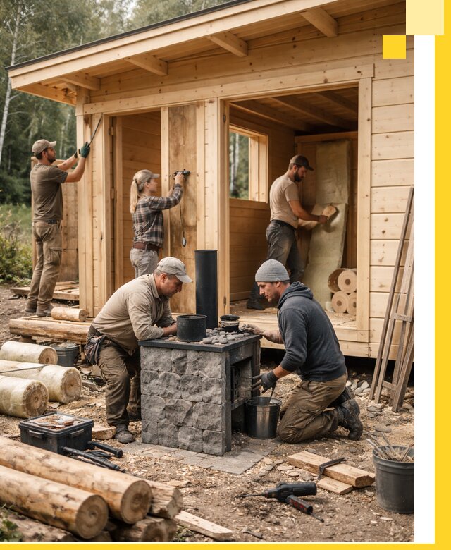 Купить баню под ключ в Ангарске строительство монтаж отделка