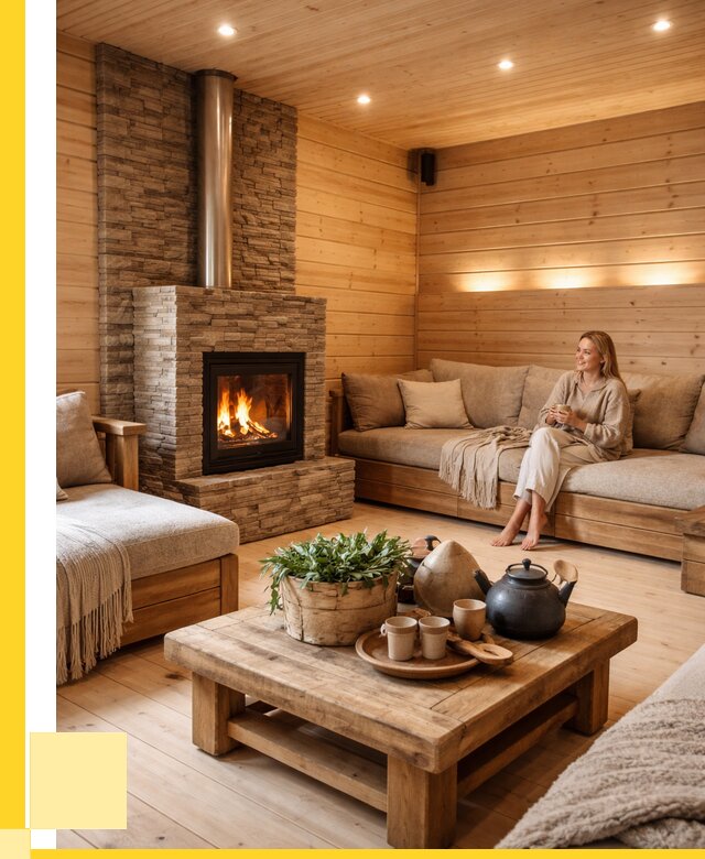 Проект бани с комнатой отдыха в Ангарске от 35959 р. | ЭриданНгр