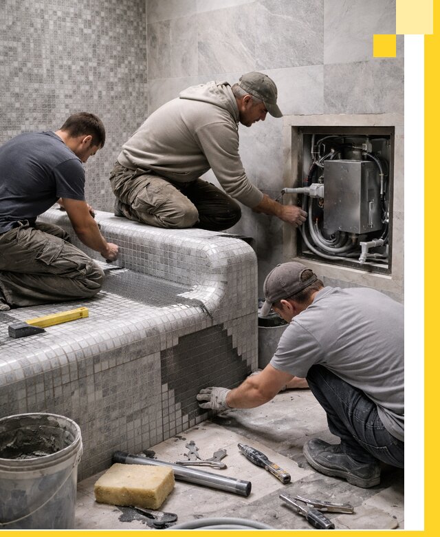 Проекты хамамов под ключ в Ангарске и дизайн и строительство