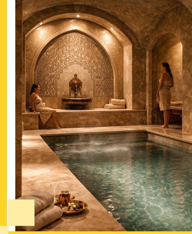 Хамам с бассейном под ключ в Ангарске от 873290 р. | ЭриданНгр