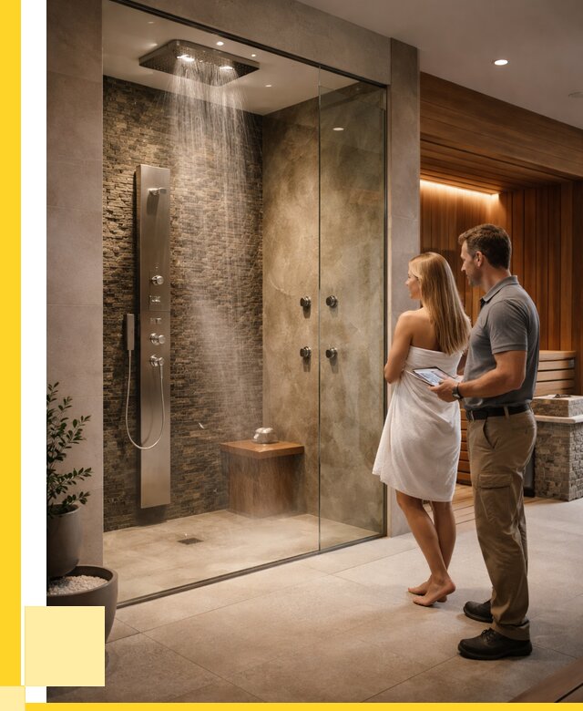 Купить душ впечатлений для дома в Ангарске от 87329 р. | ЭриданНгр