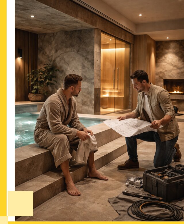 Проектирование SPA зон в Ангарске от 71918 р. | ЭриданНгр